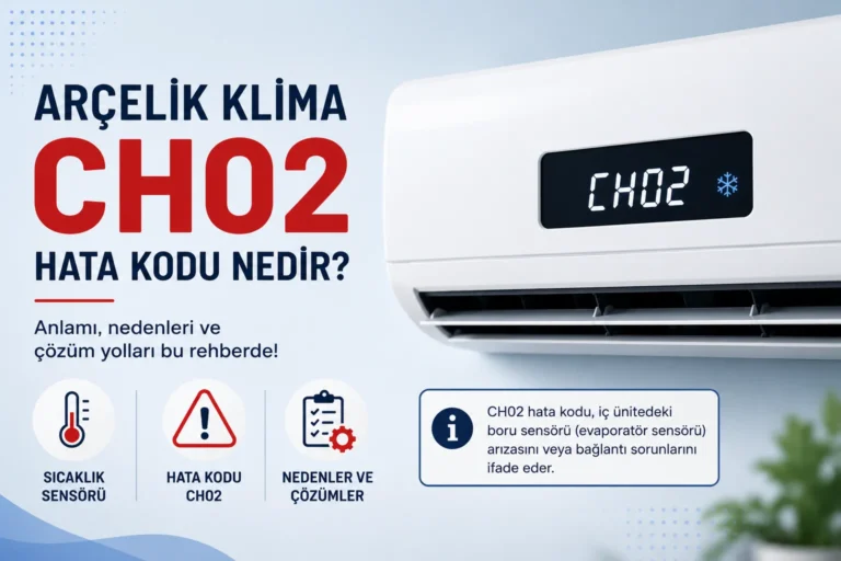 Arçelik Klima CH02 Hata Kodu Nedir?